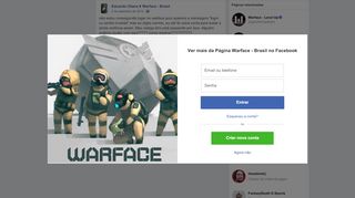 
                            9. Eduardo Uliana - não estou conseguindo logar no warface... | Facebook