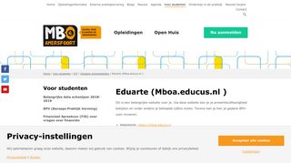 
                            1. Eduarte (Mboa.educus.nl ) - School voor Economie en Ondernemen