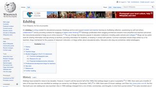 
                            2. Edublog - Wikipedia