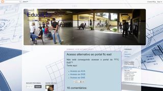 
                            6. Educação: Acesso alternativo ao portal ftc ead