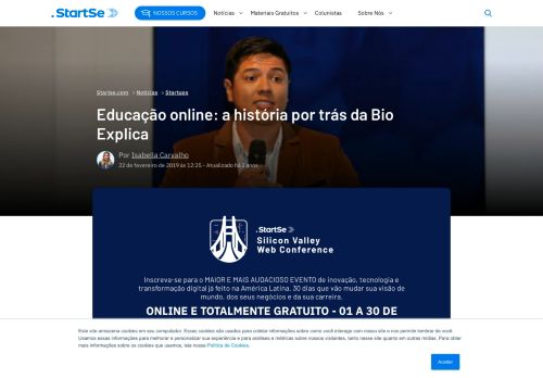 
                            12. Educação online: a história por trás da Bio Explica - StartSe