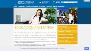 
                            7. Educación a Distancia - Universidad Adventista de las Antillas