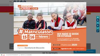 
                            3. Educación Bogotá - Aplicativos - Educacion Bogota