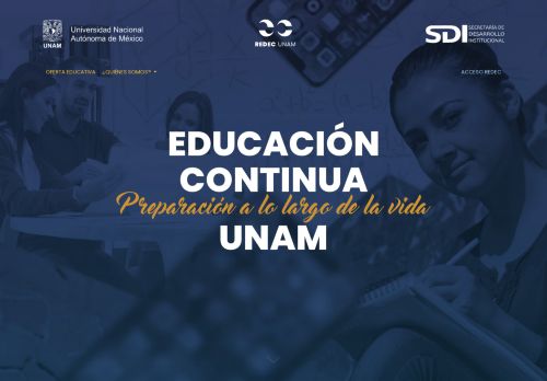 
                            9. Educación Continua UNAM