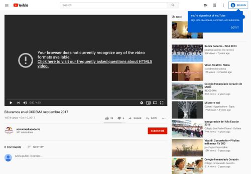 
                            5. Educamos en el CODEMA septiembre 2017 - YouTube