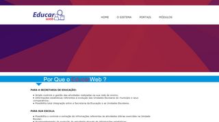 
                            1. Educar WEB - Sistema de Gestão Escolar