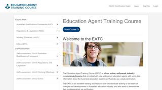 
                            3. Education Agent Training Course