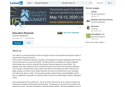 
                            4. Education Elements | LinkedIn