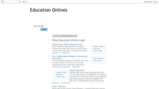 
                            13. Education Onlines: Rally Education Online Login