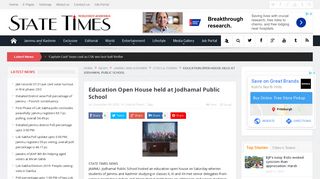 
                            9. Education Open House held at Jodhamal Public School | State Times