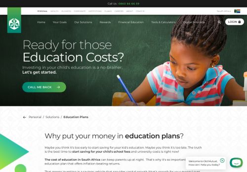 
                            6. Education Plans & Savings Tools | Old Mutual