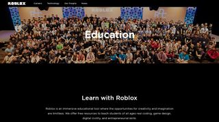 
                            6. Education - Roblox