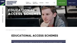 
                            13. Educational Access Schemes - UAC