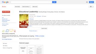 
                            9. Educational Leadership: Building Bridges Among Ideas, Schools, And ...