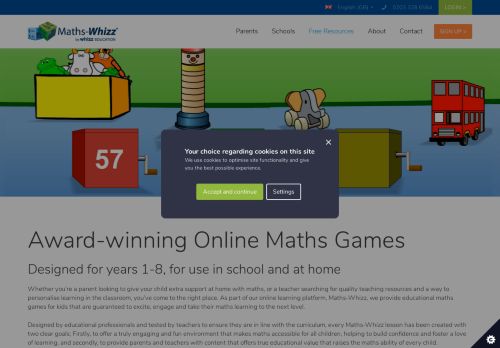 
                            5. Educational Maths Games for 5-13yrs | Maths-Whizz | Whizz Education