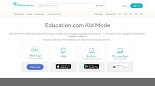 
                            4. Education.com | #1 Educational Site for Pre-K ... - Education.com's