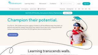 
                            9. Education.com | #1 Educational Site for Pre-K through 5