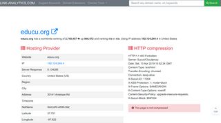 
                            12. educu.org | 192.124.249.4 DNS domain, Similar Websites, Website ...