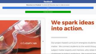 
                            6. Educurious - Home - Facebook Touch