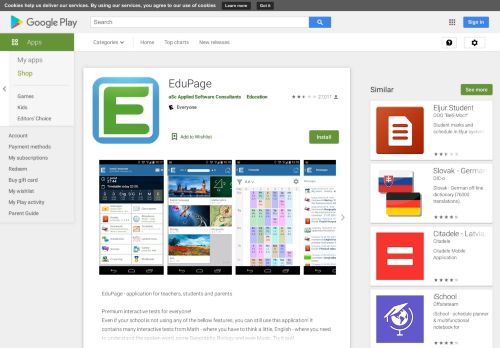 
                            11. EduPage – Apps bei Google Play