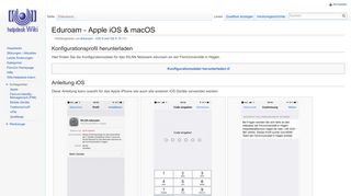
                            6. Eduroam - Apple iOS – helpdesk - Fernuni Hagen