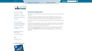 
                            5. eduroam Configuration - Le portail eduroam Luxembourg