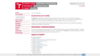 
                            11. Eduroam – CVIS – VUT v Brně