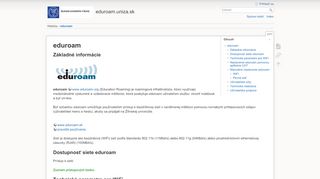 
                            10. eduroam [eduroam.uniza.sk]