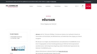 
                            12. eduroam » FH JOANNEUM