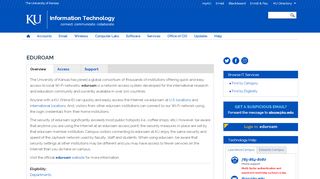 
                            8. eduroam | Information Technology - KU Information Technology - The ...