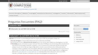 
                            3. Eduroam, la red WiFi de la UCM - UCM-Universidad Complutense ...
