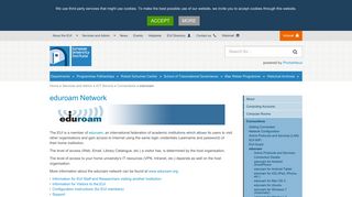 
                            10. eduroam Network • European University Institute