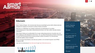 
                            2. Eduroam | Smart Aarhus