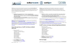 
                            6. EduRoam - UniPv - Università degli studi di Pavia