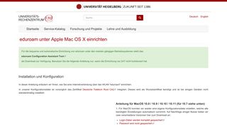 
                            6. eduroam unter Apple Mac OS X einrichten | URZ - URZ Heidelberg