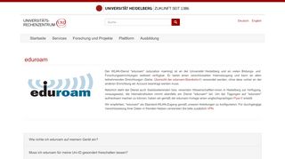 
                            12. eduroam | URZ