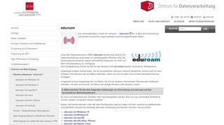 
                            1. eduroam | Zentrum für Datenverarbeitung - ZDV Uni Mainz - Johannes ...
