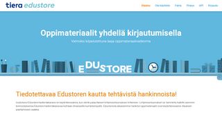 
                            1. Edustore - kuntien yhteinen sähköisten oppimateriaalien jakelupalvelu