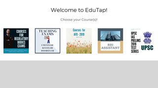 
                            2. EduTap - EduTap RBI Grade B | NABARD Grade A | SEBI Grade A ...