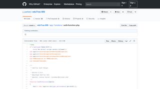 
                            4. eduTrac-SIS/auth-function.php at master · parkerj/eduTrac-SIS · GitHub