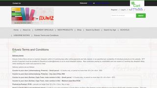 
                            7. EDUWIZ » Eduwiz Terms and Conditions