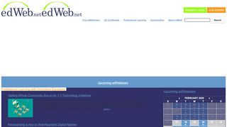 
                            6. edWeb: A professional online community for educators