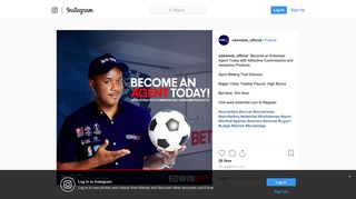
                            6. EdwinBet on Instagram: “`Become an Edwinbet Agent Today with ...