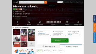 
                            11. Edwise International, Dwaraka Nagar - Education Consultants in ...