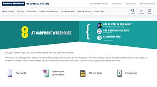 
                            7. EE Mobile Phone Deals & Contracts | Carphone Warehouse