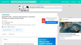 
                            10. EEG/ERP Portal -- Semantic Web Extension: Generating Ontology ...