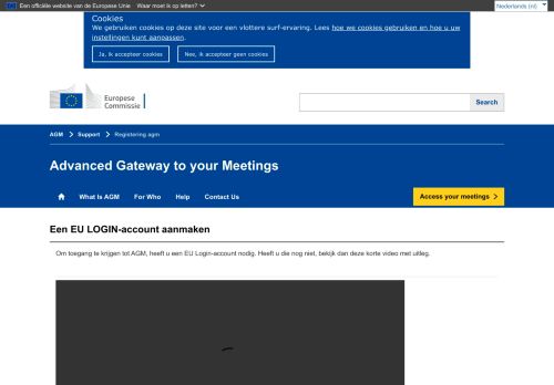 
                            1. Een EU LOGIN-account aanmaken - European Commission