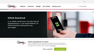 
                            3. Eenvoudiger parkeren met de Q-Park SmartCard | Q-Park Nederland