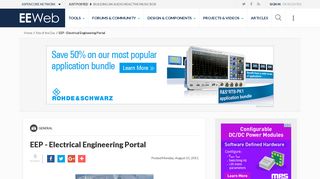 
                            4. EEP - Electrical Engineering Portal | EEWeb Community