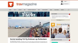 
                            4. Eerste landing TUI fly Embraer op Rotterdam - TravMagazine
